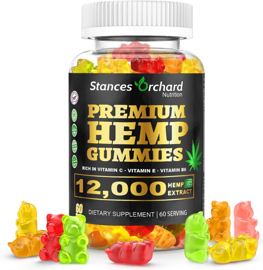 Hemp Gummies - 60 Count
