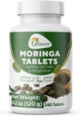 Grenera Moringa Taulas 240s no, nicoed Maunwyhebal suplementari, Sense química Coing, verd Superfood, Lab Test per a la Puritat
