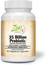 35 Billion Probiotic CFU with 8 Strains 60-Vegcaps - Sustained Release Technology, Resist Stomach Acid, Shelf Stable - Support for Healthy Digestion & Intestinal Ecology Favorable Intestinal Flora