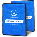 Reusable Ice Packs for Injuries Reusable | 11" x 14.5" - 2 Pack XL | Hot & Cold Pack | Large Ice Pack for Back Pain Relief, Flexible When Frozen | Cold Compress for Back, Knee, and Shoulder Injuries