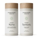 Stonehenge Health Dynamic Nerve + Dynamic Turmeric Bundle Supplements to Support Comfort, Tingling, Numbness, Burning