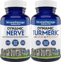 Stonehenge Health Dynamic Nerve + Dynamic Turmeric Bundle ergänzt Komfort, Tingling, Numbness, Brennen