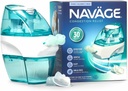 Navage Starter Bundle - Neus Irrigatie Systeem - Saline Nasal Rinse Kit met 1 Navage Neus Cleaner en 30 Zout Pods