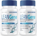 rize labs Lean Gene Supplement, Metabolic Support Formula, Lean Gene for Advanced Weight Loss, Lean Gene Maximum Strength Capsules, LeanGenex All-Natural Pills (120 Capsules) (Pack of 2)