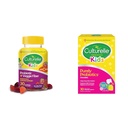Culturelle Daily Probiotic for Kids + Veggie Fiber Gummies (Ages 3+) - 30 Count & Kids Chewable Daily Probiotic for Kids, Ages 3+, 30 Count, #1 Pediatrician-Recommend