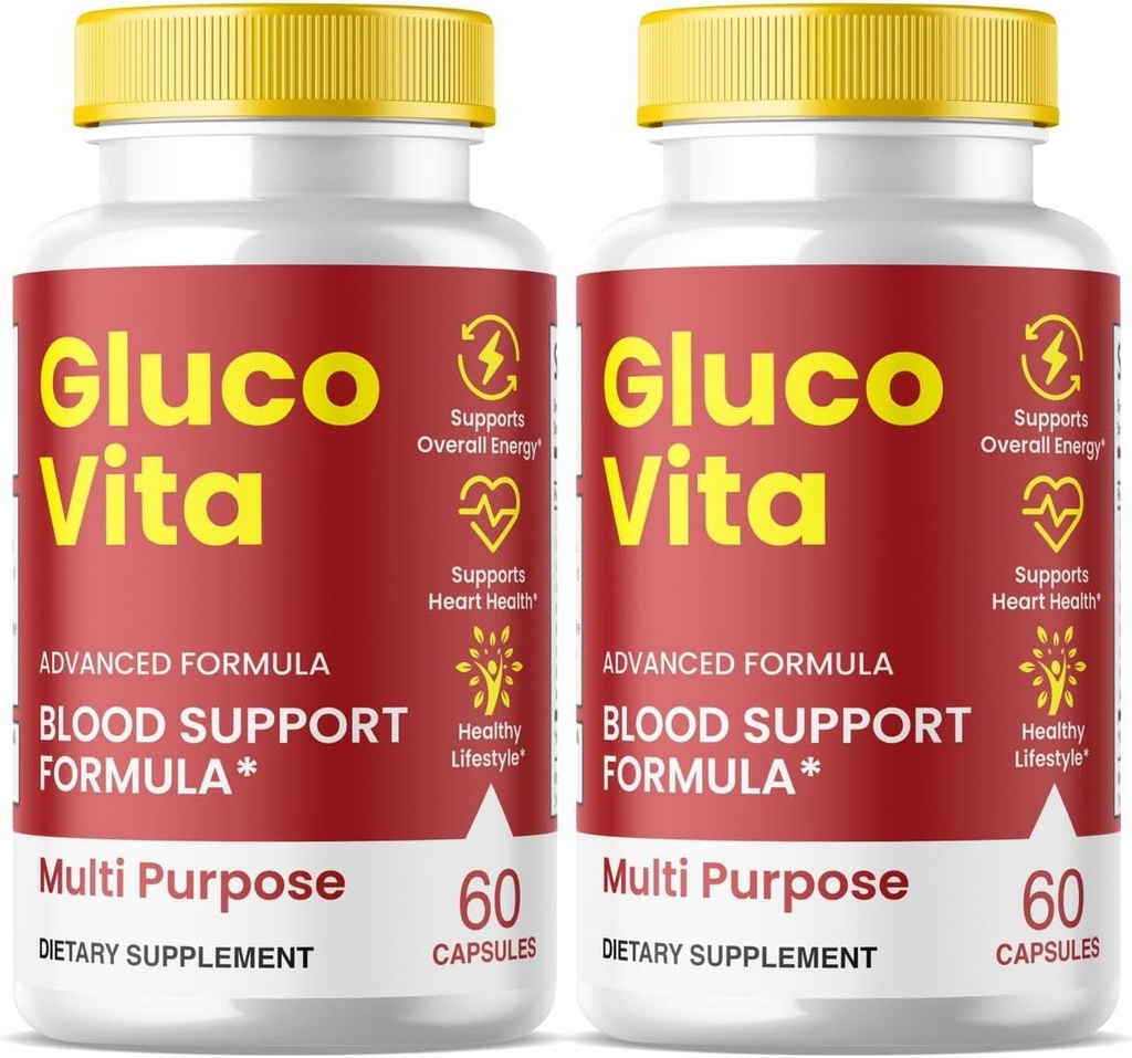 SPRESO (grana) GlucoVita Capules, GlucoVita support Blood Resules, implementació d'ANatles per a l'En general Béing, Glucota Capsules Review (120 Capules)