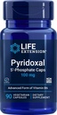 Life extension Pyridoxal 5-Phosphate Caps 100 mg P5P, 90 Veg Capsules - Advanced Vitamin B6 supplement