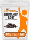 BulkSupplements.com Rehmannia לחלץ אבקה, מ Rehmannia Root, Herbal Supplement -ten Free, 500 מ"ג לשרת, 1kg (Pack of 1)