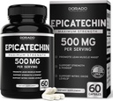 Epicatechin Extract 500mg na serviranje (60 kapsul) Zaviralec miostatina, blokator miostatina za lean mišice, dušikov oksid, stamina in vzdržljivost – ne GSO, Veganski dodatek in tretja stranka testiran