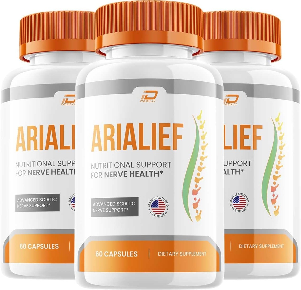 Arialief Capsules, Arialief Advanced Supplement, All Natural Formula to maintain Health Levels, Maximum Strength Daily Formula, Arialif Capsules Yorumlar (3 Pack - 180 Capsules)