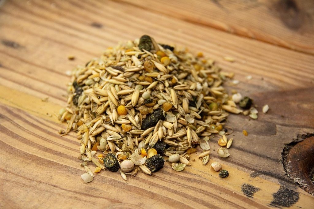 New Country Organics | Ytelse Hestemat til hester i lys til moderat arbeid | Corn-Free og soya-fri | 12% Protein | Certifisert organisk og ikke-GMO | Hestemater med korn og havre 40 lbs