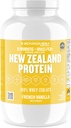 Super Foods New Zealand WHEY Protein Isolate | 25-28G Protein | 0G of Sugar | 1G of Carbs | 110-112 Calories (Villa francese, 2 LB)