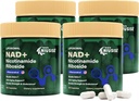 NAD dodatek, NAD Nikotinamid Ribosid 900 Mg pro muže a ženy, Lipozomální NAD + Příplatek s Nicotinamid Riboside, Resveratrol & Quercetin, Energie, Zvýšení NAD +, 400 Kapsle