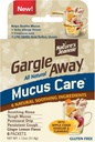 Gargle away by Nature's Jeannie All Natural Mucus Care- Soothes Mucus, Post Nasal Drip, Perent Cough, 6 Packets, Ginger Lemon Flavor