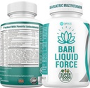 Bari Liquid Force Um por dia Multivitamina bariátrica com ferro – tampas de gel de absorção rápida para manga gástrica, bypass, interruptor Duodenal – mistura de superalimentos - bariátrico deve ter para mulheres e homens