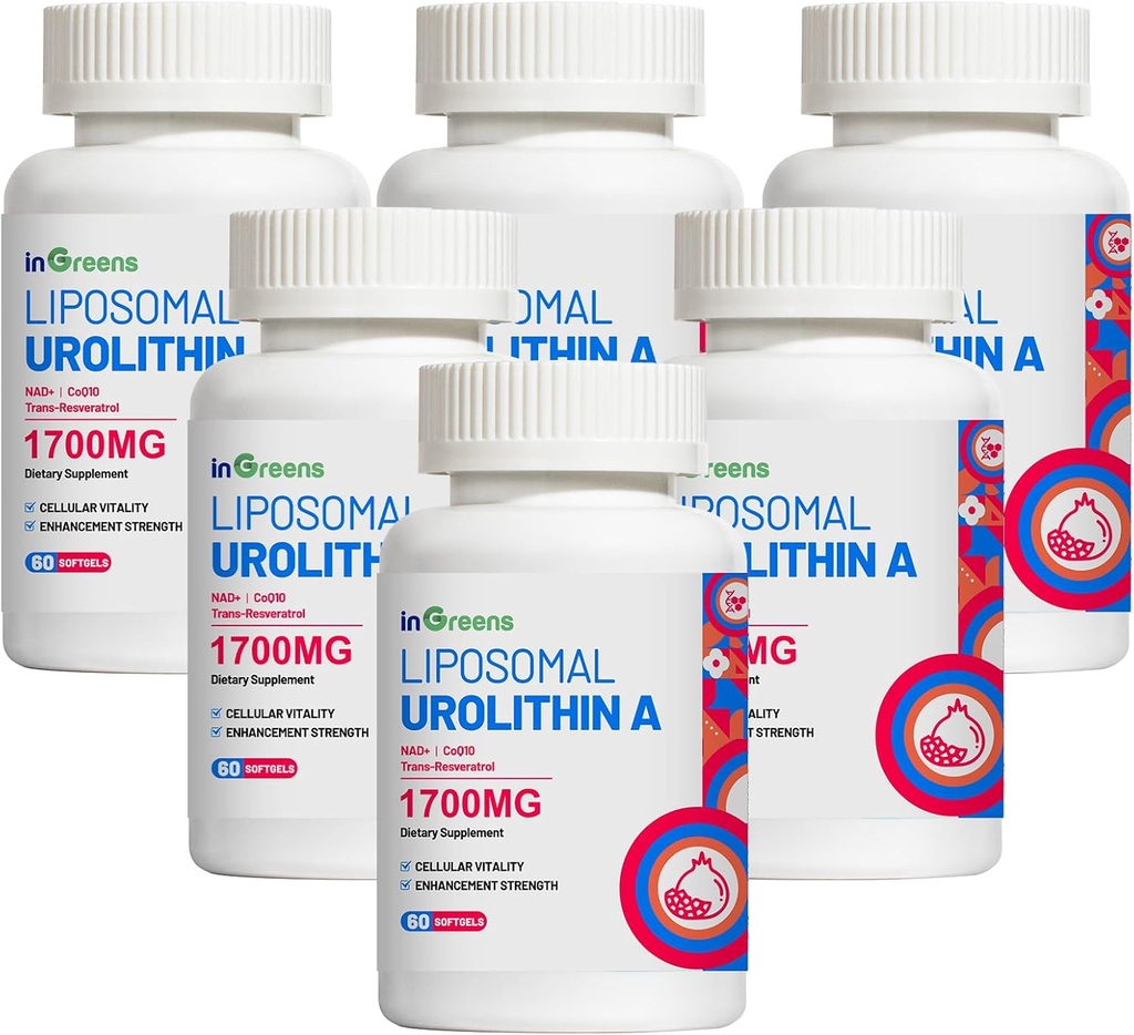 Urolithin Eine Ergänzung 1700mg 6Pack