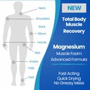 Megkönnyebbülés izomgörcsök hab - Fast-Action for Spassics and Leg Sobreenness - Magnézium Sulfath - Stop Prevent Cramps - All Natural Rehab Recovery - Lábak, Borjak, Nyak, Vissza, Közös fájdalom enyhítése