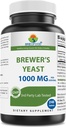 Brieofood Brewers Yeast 1000 mg per Serving - 240 Tablets - 3rd Party Labe Tested for Purity & Quality
