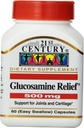 21t Century Glucosamine cứu trợ 500 Mg, 60 Easy to Swallow Capsules, (Pack of 3)
