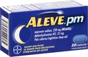 Aleve PM Caplets, Naproxen Sodium 220 mg (NSAID)