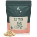 Lily of the Valley Slippery Elm Bark Powder - Ulmus Rubra Powder - No Irradiated No Contaminated - Pet Friend- Vegan & Gluten- Packed in Realable Pouch (16oz, 453g)