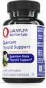 QNL Quantum Thyroid Support Supplement - Pure Thyroid Support Complex - Aids Гормональний баланс для жінок і чоловіків - Vegan Thyroid Комплекс - Особливості йод - 60 Plant-Source Capsules