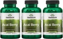 Swanson Acai Berry Antioksidant støtte 500 Milligrams 120 kapsler (3 pakke)