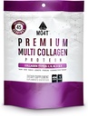 MO4T Hydrolyzed Multi Collagen Powder -Collagen Protein- Collagen Peptides-Type 1,2,3,5,10 -Sugar-Free, (1 фунт) Hair, Skin & Nail, Paleo & Keto, Non-GMO