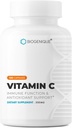 Witamina C - Naturalny kwas askorbinowy Suplement witaminy C do wsparcia immunologicznego - Witamina C 500mg - 100 Kapsułek - Naturalne Wzmacniacze immunologiczne dla dorosłych - Wegan, Made in Canada