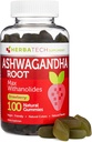 Ashwagandha Gumies a férfiak és nők - Strongest 1,500mg Formula (100 Gumies) 3% Withanolides Cortisol Blocker a megkönnyebbülés, nyugtató, és relaxáció Herbatech kiegészítők