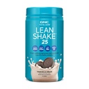 GNC Total Lean | Lean Shake 25 Valgupulber | Kõrge valgusisaldusega söögikorra asendamine Shake | Küpsised ja kreem | 16 Servingut