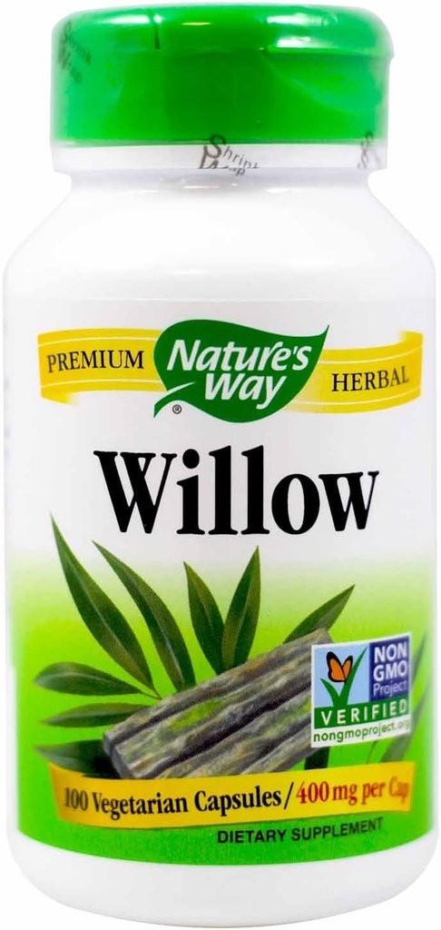 Nature's Way Willow 100 Veg. Caps (Pack von 2)