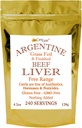 CurEase Beef Liver Powder - Argentina Grass Finalizado - Sin grasa - 4.2 oz 240 Servimientos