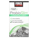 Force Factor ProbioSlim + Prebiotic Fiber Weight Loss Supplement for Women and Men, Probiotic and Prebiotic Digestive Health Support with Green Tea Extract and Psyllium Husk Fiber, 120 Capsules