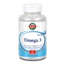 KAL 450/300 Molecularly Distilled Fish Oil Softgels - 1280 mg of Omega 3, Natural Omega 3 Supplement for Men & Women, Non GMO, Lemon Flavored - 120 Count