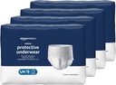 Unisex Protective Underwear, Overnight Absorbency, Small/Medium, 64 Count, (4 упаковки по 16)