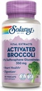 SOLARAY Activated Broccoli Seed Extract 350 mg, 10% Sulforaphane Glucosinolates for Antioksydant Support, Heart Health and Digestive Support, Vegan and Lab Verified, 30 Servings, 30 VegCaps