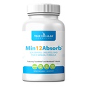True Cellular Formulas MIN12Absorb™ Essential & Trace Mineral Complex | Soy-Free, Non-GMO, Vegan, 30-Day Supply - Enhanced Absorption for Cellular Health and Daily Vitality