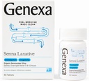 Genexa Senna Laxative Tablets Нерегулярність & Запорскування Relief Ефективний Gentle, Ночівля Laxative Free of Talc Certified Organic & Non-GMO 50 Таблетки