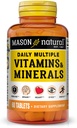 MÀSON NATURAL Daily Múltiples vitamines amb Mines, 24 zones essencials per a la salut global, 60 taules