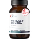 Designs for Health OmegAvail Ultra DHA - Highly Concentrated DHA Triglyceride Fish Oil, TG Fish Oil with 500mg DHA + 100mg EPA - No Fishy Aftertaste (60 Softgels)