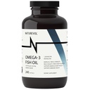 Triple Strength Omega-3 Fish Oil 4200mg – 1200mg EPA + 900mg DHA | High Potency Burpless Softgels | Wild-Caught Deep Ocean Fish Oil | Lemon Flavor - 240 Softgels