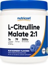 Nutricost L- Citrulline Malate 2: 1 (300 gramů) (modrá Malina)
