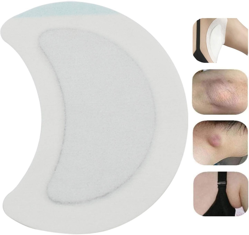 Lymph Care Patch, 10 Pcs, Neck Lymph Node Patch Accessory Breasts Sticker Lymphatic Drainage with Ginger Oil