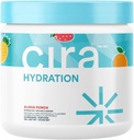 Cira Hydration Powder (45 Servierungen) - Elektrolyt-Getränk-Mix mit Himalaya Salz für Dehydration Relief und Erholung - Frucht-Punch