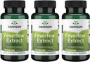 Swanson Feverfearty Extract 500 Milligrams 60 Capsule (3 ambalaje)
