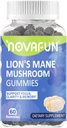 Mane Mushroom Gummies – 1000mg hỗ trợ Focus & Cognitive, Vegetarian & Gluten- Free, mixed Bel Flavor, 60 Count