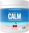 Natural Vitality Calm, Supliment de magneziu, Anti-Stres Drink Mix pulbere, Gluten gratuit, Vegan, & Non-GMO, Cherry, 8 oz