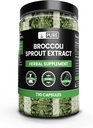 Pure Original Zutaten Broccoli Extrakt (730 Kapseln) keine Magnesium- oder Reisfüller, Immer rein, Lab Verifiziert