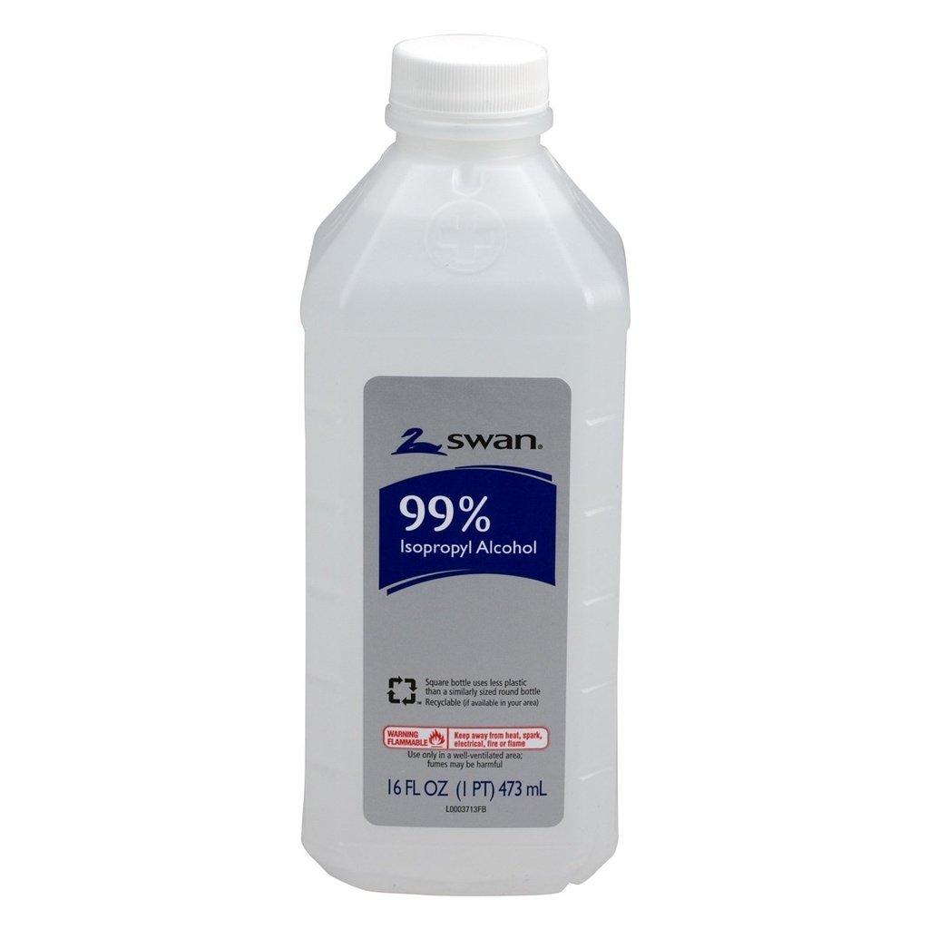 Swan isopropylalcohol, 99%, Pint, 16 OZ